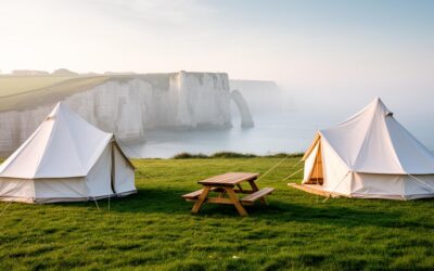 Découvrez un camping familial proche des falaises d’Étretat
